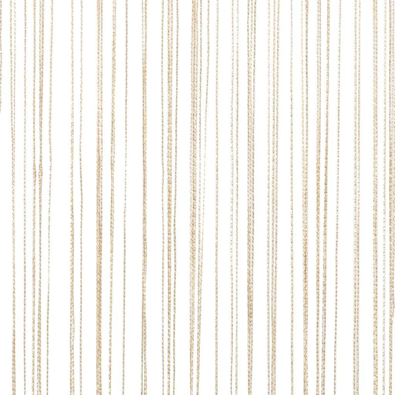 vidaXL String Curtains 2 pcs 140x250 cm Beige