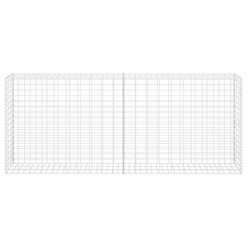 Gabion Basket Galvanised Steel 85x30x200 cm