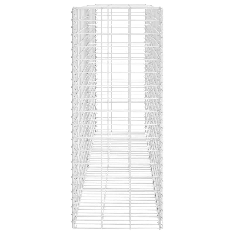Gabion Basket Galvanised Steel 85x30x200 cm