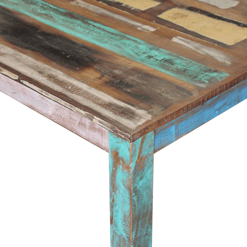 Dining Table Solid Reclaimed Wood 80x82x76 Cm