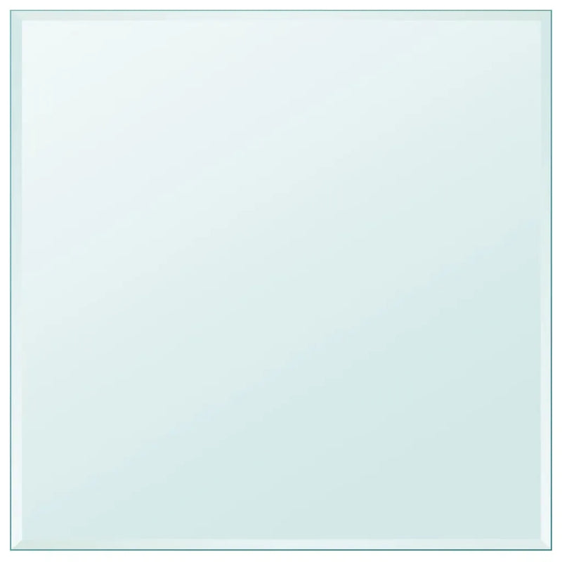 Table Top Tempered Glass Square 800x800 mm