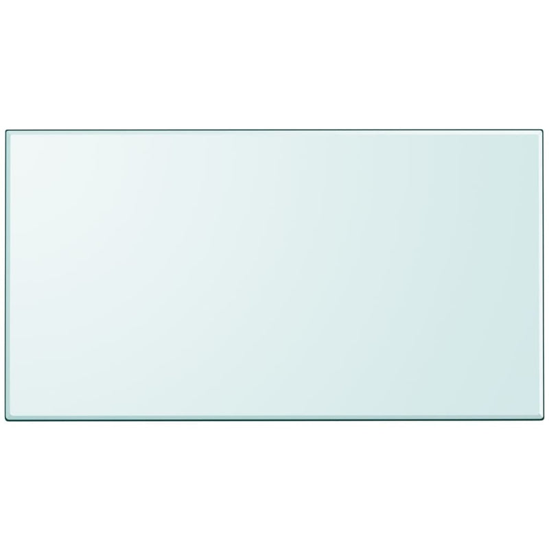 vidaXL Table Top Tempered Glass Rectangular 1200x650 mm
