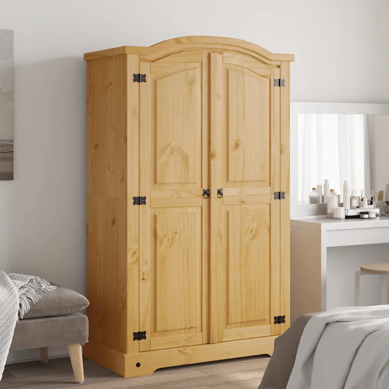 Wardrobe Mexican Pine Corona Range 2 Doors
