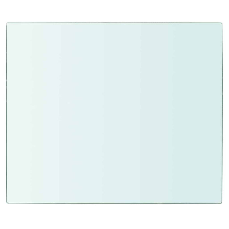 vidaXL Shelf Panel Glass Clear 30x25 cm