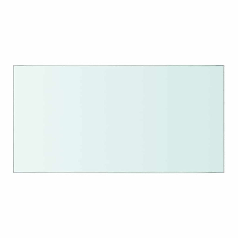 vidaXL Shelf Panel Glass Clear 40x20 cm