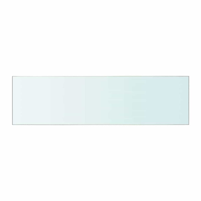 vidaXL Shelf Panel Glass Clear 50x12 cm