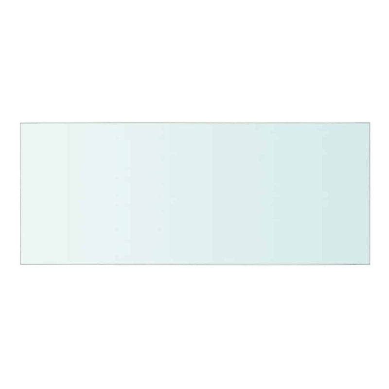 vidaXL Shelf Panel Glass Clear 50x20 cm