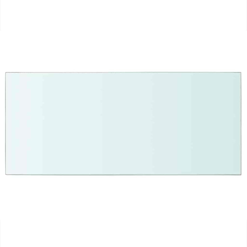 vidaXL Shelf Panel Glass Clear 50x25 cm