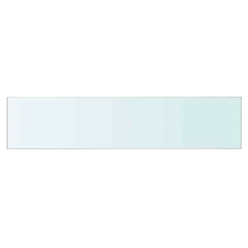 vidaXL Shelf Panel Glass Clear 60x12 cm