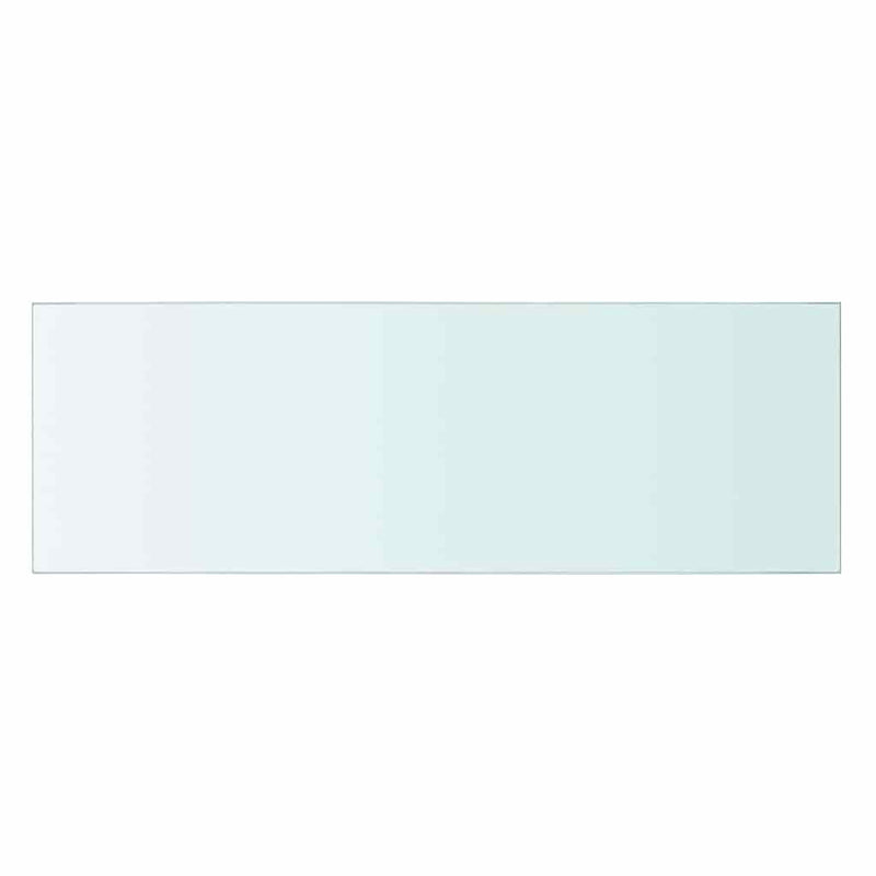 vidaXL Shelf Panel Glass Clear 60x20 cm