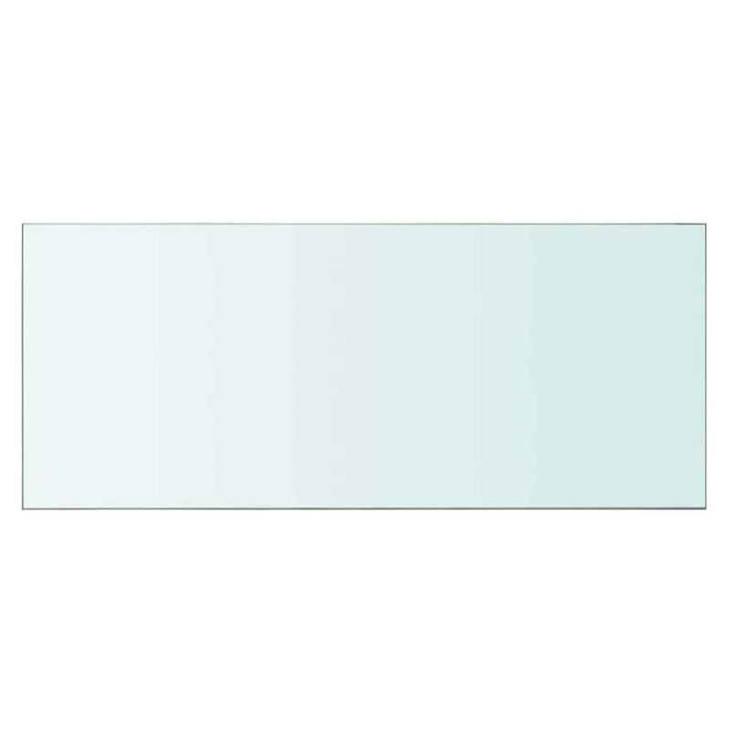 vidaXL Shelf Panel Glass Clear 70x30 cm