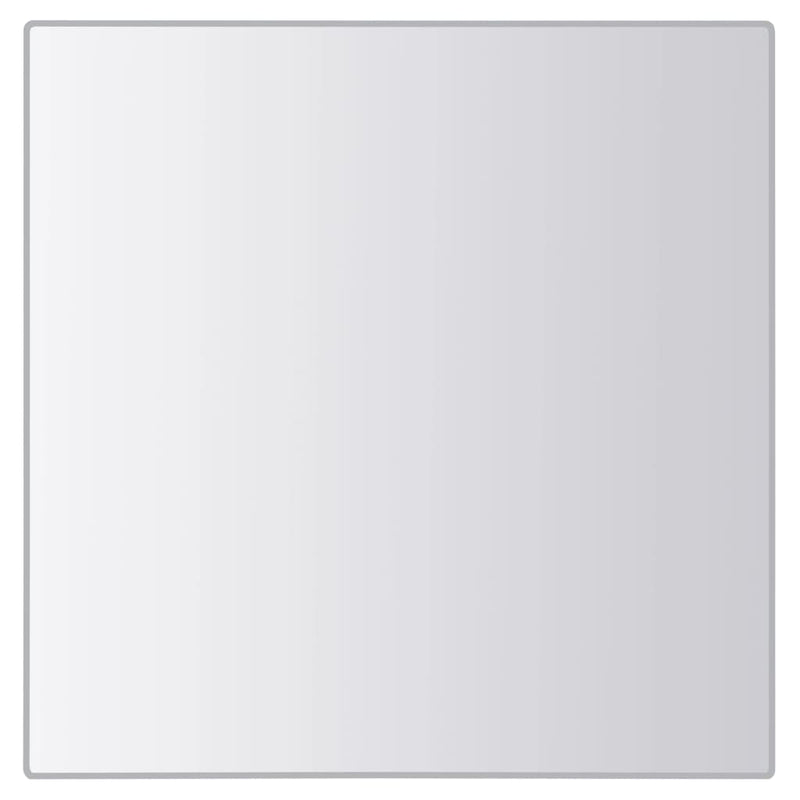 vidaXL 24 pcs Mirror Tiles Square Glass