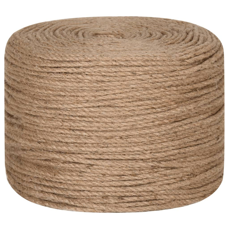 vidaXL Rope 100% Jute 8 mm 500 m