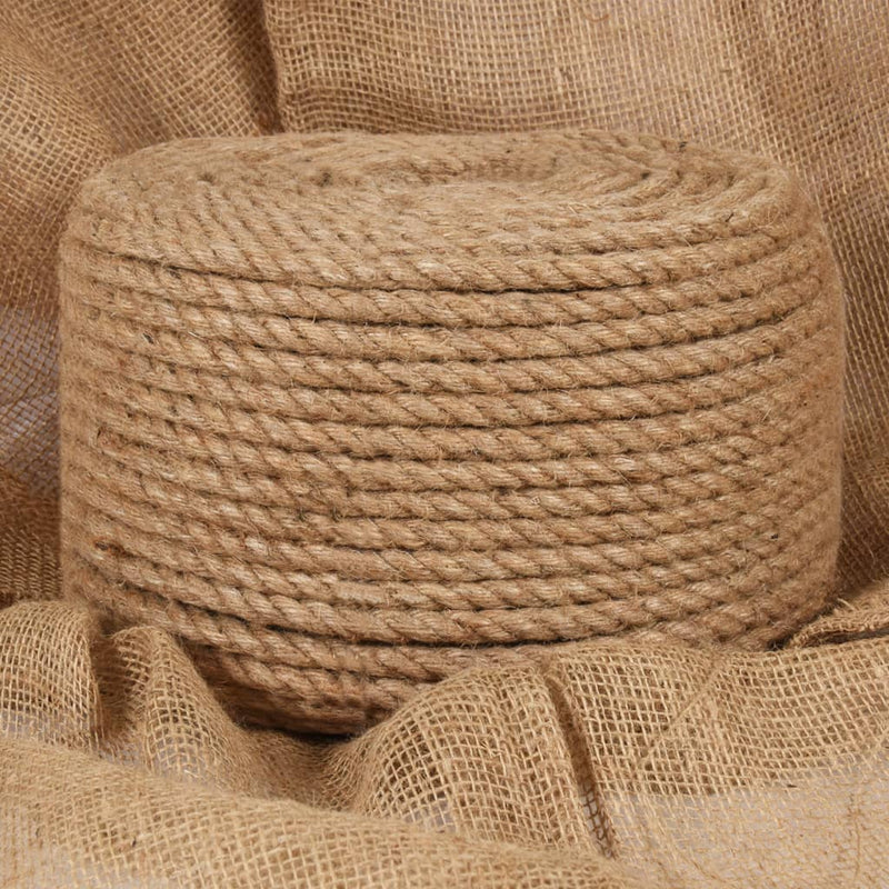 vidaXL Rope 100% Jute 10 mm 100 m