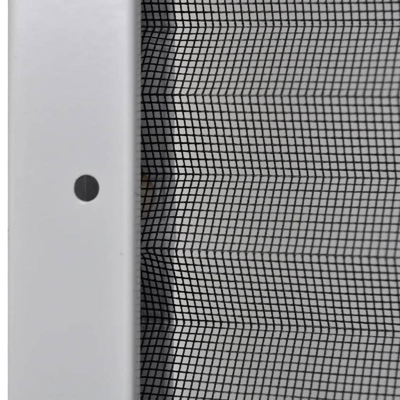 vidaXL Plisse Insect Screen for Windows Aluminium 60x80 cm