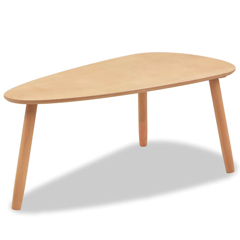 vidaXL Coffee Table Set 2 Pieces Solid Pinewood Brown