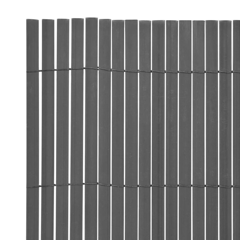 Garden Fence Grey 150 x 300 cm PVC