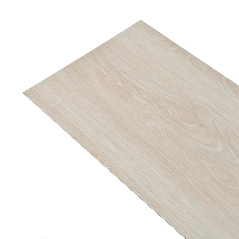 Flooring Planks 18 pcs White 5.26 m�� PVC