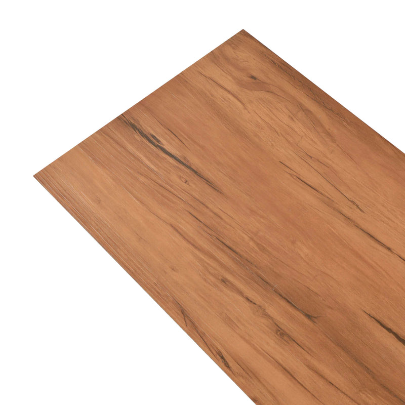 Flooring Planks 18 pcs Brown 5.26 m�� PVC