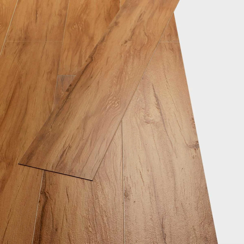 Flooring Planks 18 pcs Brown 5.26 m�� PVC
