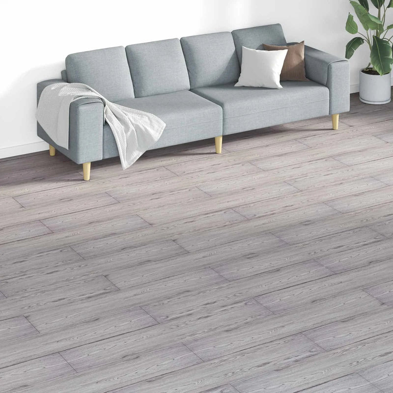 Flooring Planks 18 pcs Dark Grey 5.26 m�� PVC