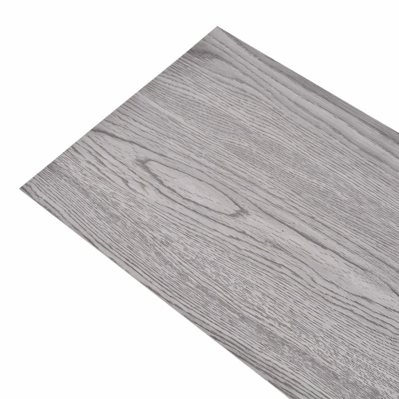 Flooring Planks 18 pcs Dark Grey 5.26 m�� PVC