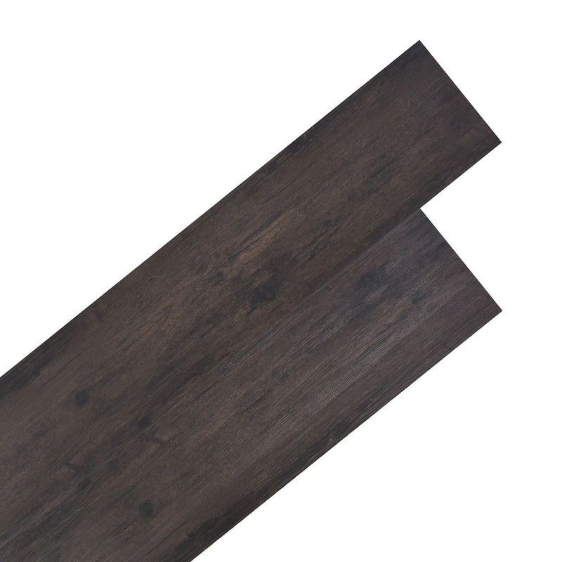 Flooring Planks 18 pcs Dark Grey 5.26 m�� PVC