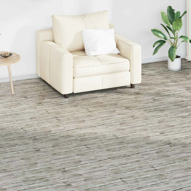Flooring Planks 36 pcs Grey 5,02 m�� PVC