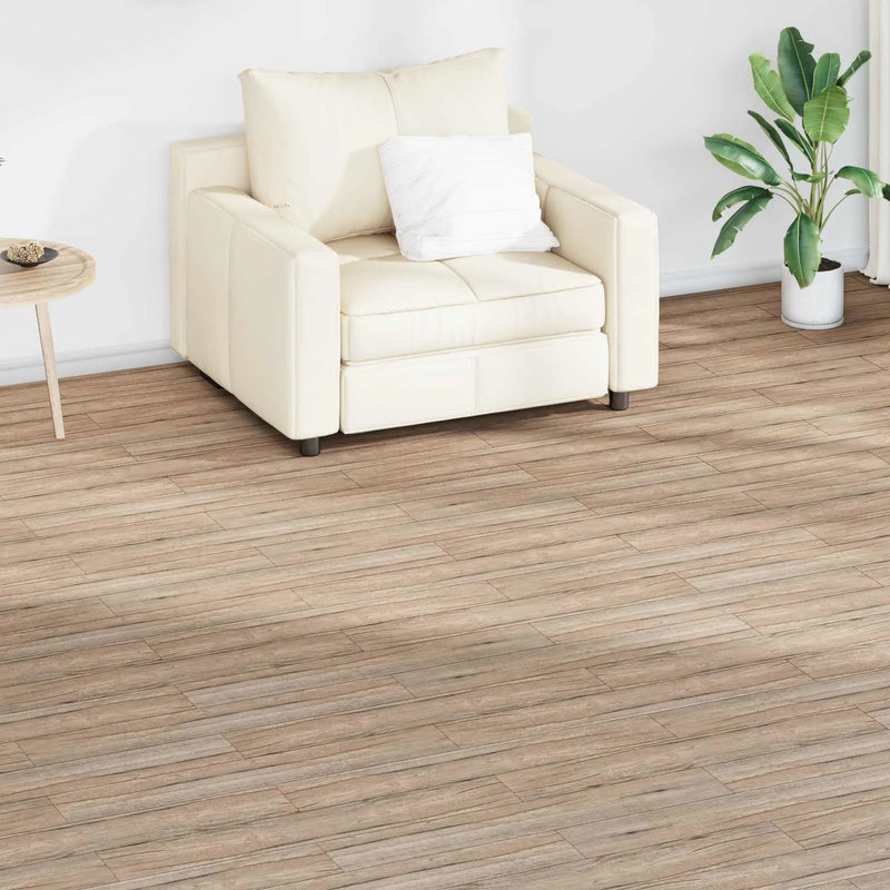 Flooring Planks 36 pcs Oak Brown 5,02 m�� PVC