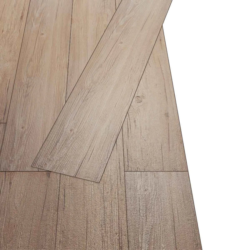 Flooring Planks 36 pcs Oak Brown 5,02 m�� PVC