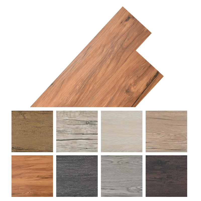 Flooring Planks 36 pcs Natural 5,02 m�� PVC