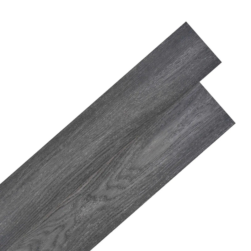 Flooring Planks 36 pcs Black and White 5,02 m�� PVC