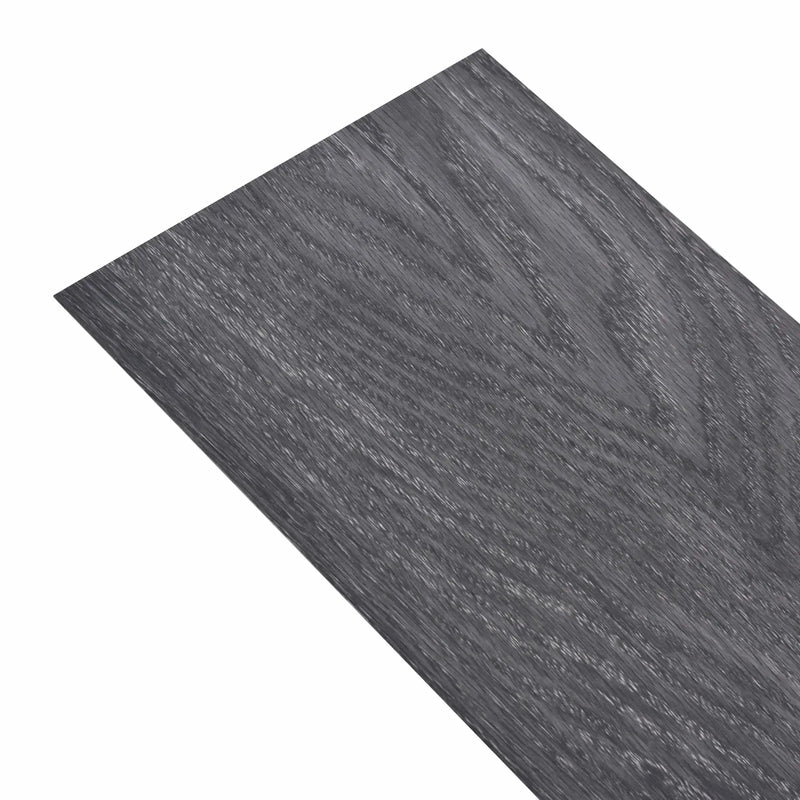 Flooring Planks 36 pcs Black and White 5,02 m�� PVC