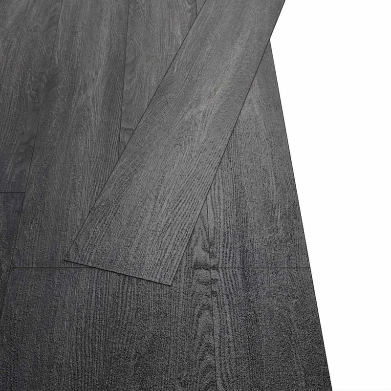 Flooring Planks 36 pcs Black and White 5,02 m�� PVC