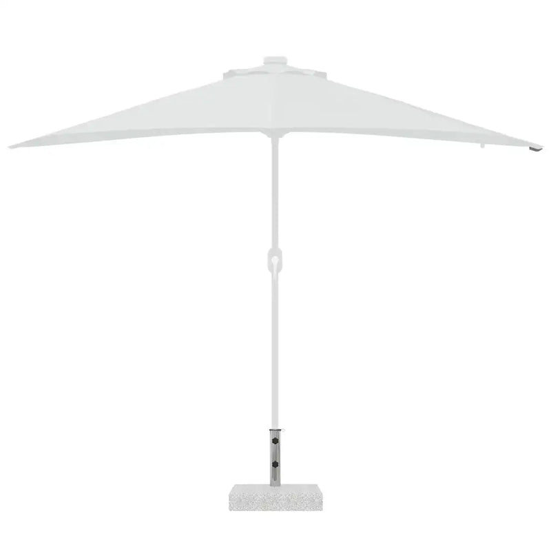 Parasol Base Granite Rectangular 25 kg