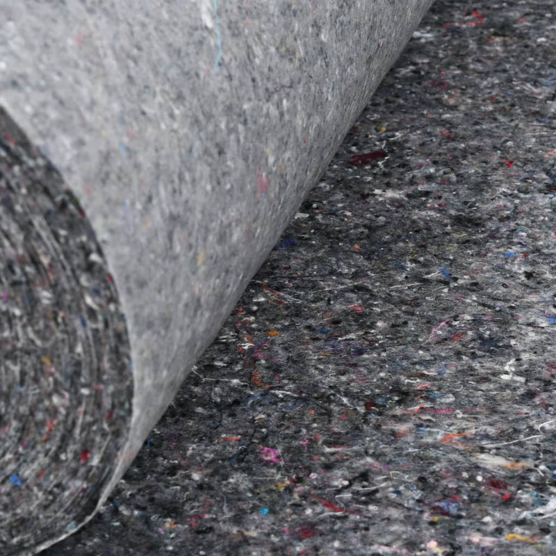 vidaXL Non-slip Painter Fleece 50 m 280 g/m² Grey