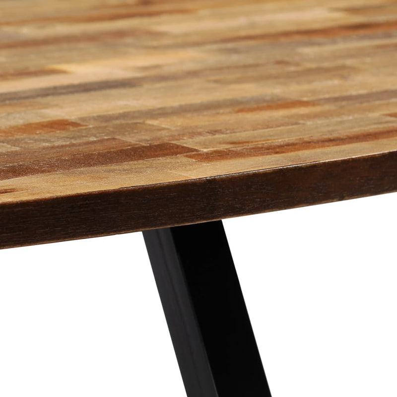 vidaXL Coffee Table Solid Reclaimed Teak Oval 120x60x30 cm