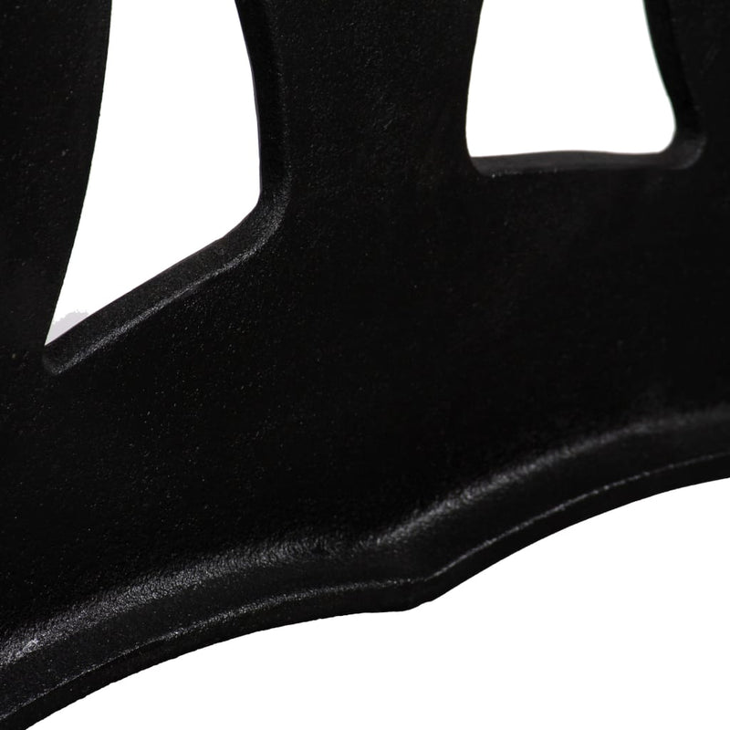 Dining Table Legs 2 pcs X-Frame Cast Iron