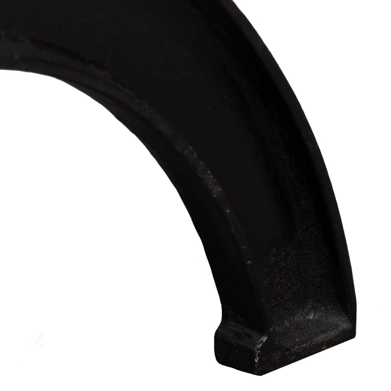 Dining Table Legs 2 pcs X-Frame Cast Iron