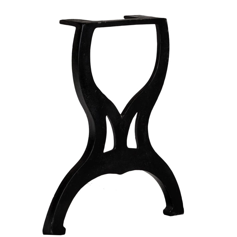 Bench Legs 2 pcs X-Frame Cast Iron