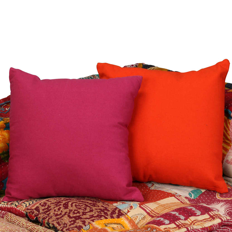 vidaXL 4-Seater Modular Pouffe Patchwork Fabric