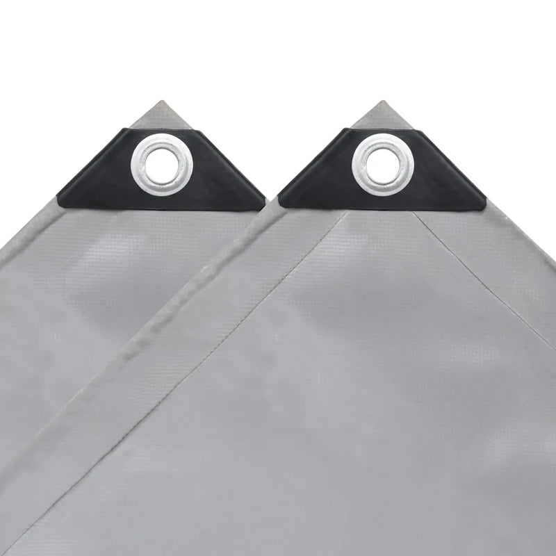 Tarpaulin 650 g/m�� 3x4 m Grey