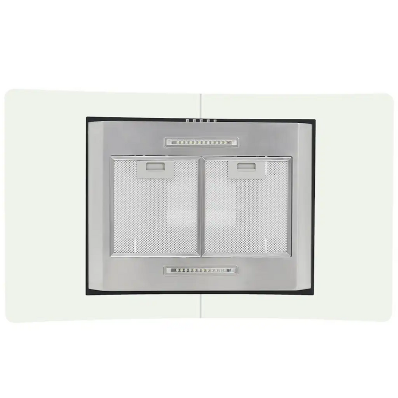 Island Range Hood 90 cm Stainless Steel 756 m��/h LED