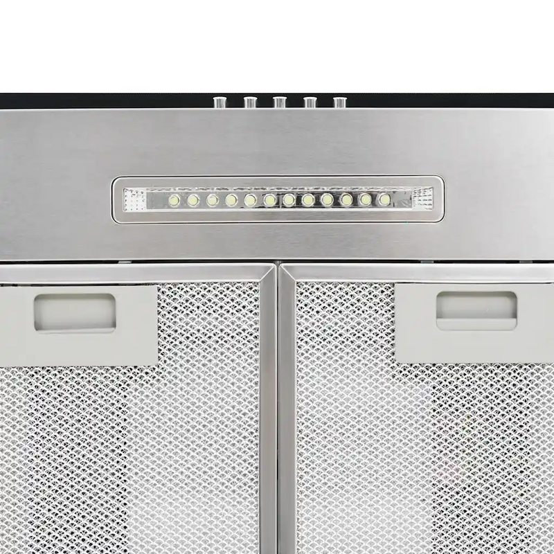 Island Range Hood 90 cm Stainless Steel 756 m��/h LED