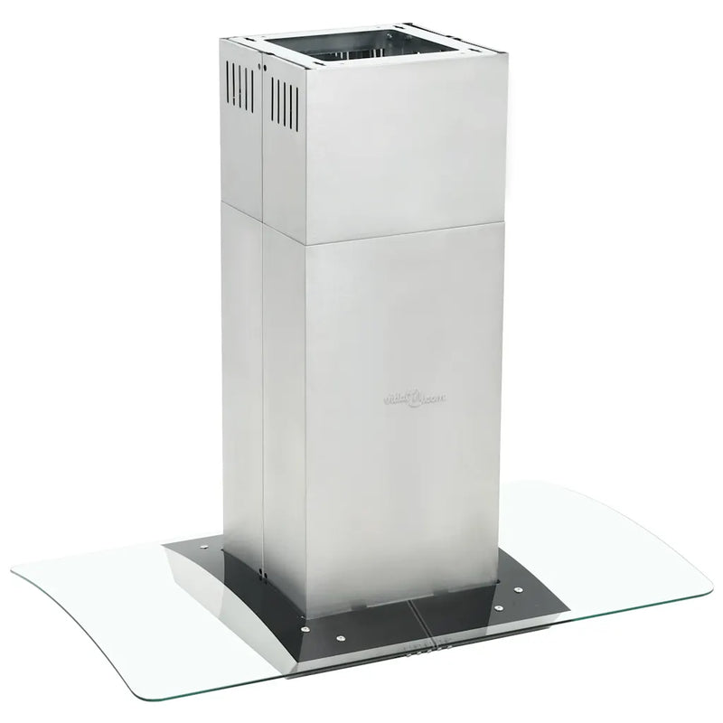 Island Range Hood 90 cm Stainless Steel 756 m��/h LED