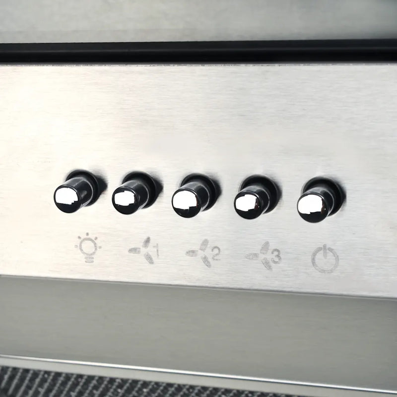 Island Range Hood 90 cm Stainless Steel 756 m��/h LED