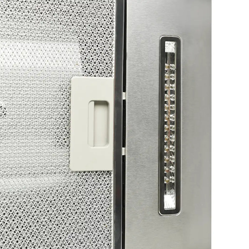 Island Range Hood 90 cm Stainless Steel 756 m��/h LED
