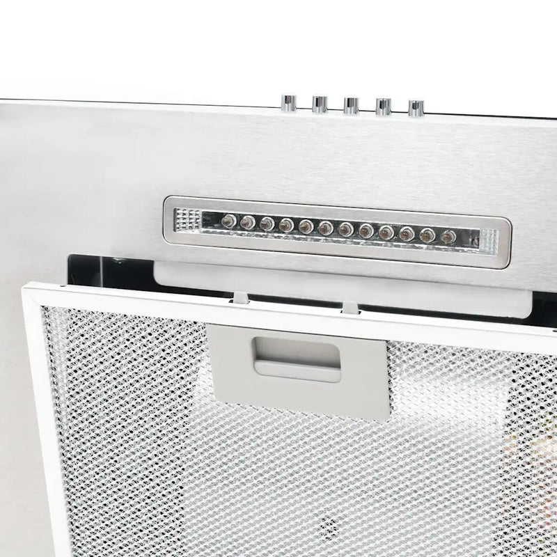 Wall Mounted Range Hood 60 cm Stainless Steel 756 m��/h LED