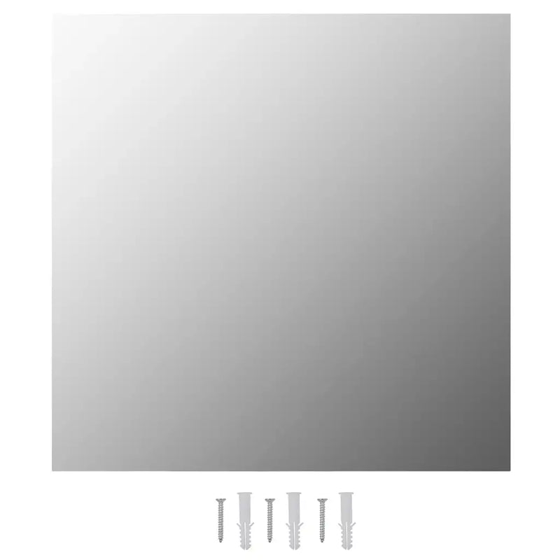 Wall Mirror 60x60 cm Square Glass