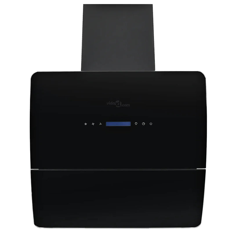 Wall Mounted Range Hood Stainless Steel 756 m��/h 60 cm Black